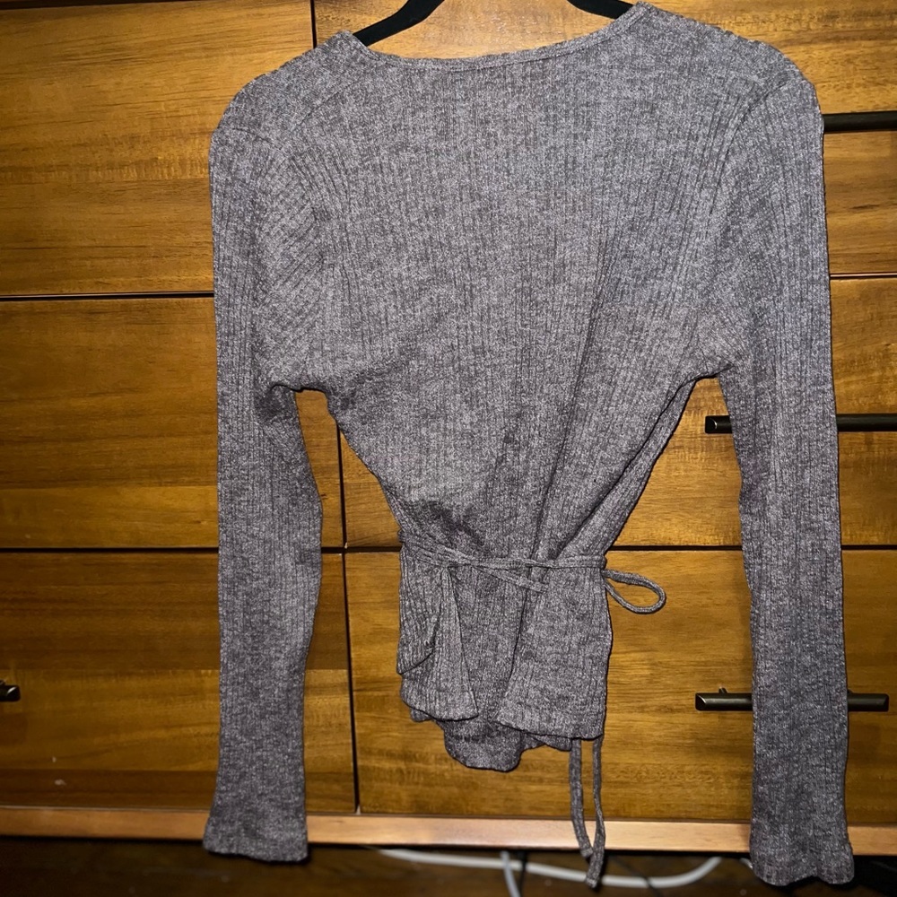 Madewell ballerina tie top